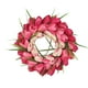 thumbnail image 5 of Guirnalda falsa Tulipán Colgador de puerta Decoración de flores de imitación Artificial para pared de banquete de boda, Rosa claro, 30 CM Advancent HA9035-03B, 5 of 6
