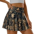 thumbnail image 5 of Yuyamidu Camo Hunting Wood Womens Golf Skorts Skirts Tummy Control High Waisted Skirt with Pockets Lightweight Tennis Skorts Dress Size XL, 5 of 7