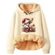 thumbnail image 1 of WILLBEST Sudadera Deportiva para Mujer, Ideal para Navidad E Invierno Sudadera con Capucha Gruesa, Cálida y Colorida XXX-Grande, 1 of 3