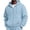 07*Light Blue, variant on Full Zip Fleece Hoodie for Men Oversized Long Sleeve Pocket Loose Fit Streetwear Athletic Zip Up Sweatshirt Beige S