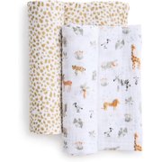aden + anais essentials cotton muslin swaddle blanket 2 pack