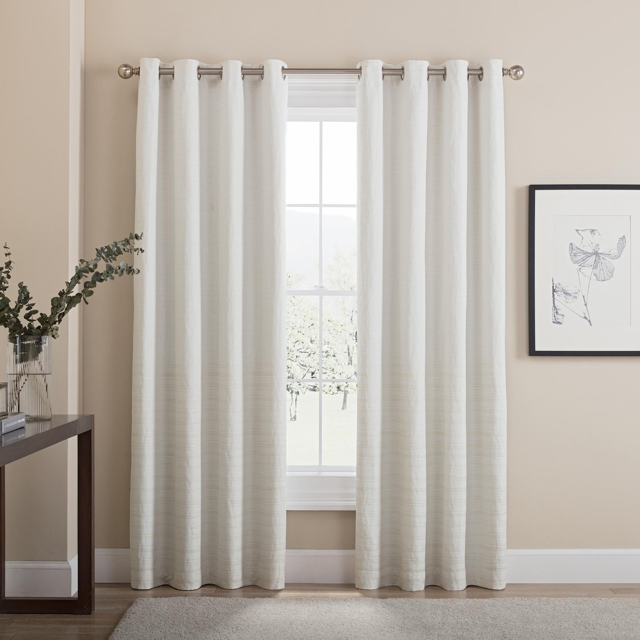 Brielle Home Tremor 100% Blackout Grommet Window Panel - Walmart.com