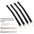 thumbnail image 4 of Correas de TV ajustables de seguridad, antivuelco para pantalla plana, 4 correas, 4 of 7