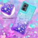 thumbnail image 4 of Funda para Motorola Edge 2024 5G Transparente con Brillos Carcasa Protectora Antigolpes con Glitter Brillante, 4 of 5