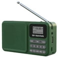 thumbnail image 1 of Portable + Digital Radio Solar Powered Bluetooth FM Radio Supports U Disk TF Card Mp3 Play Loudspeaker LCD Display, 1 of 5