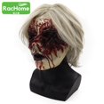 thumbnail image 2 of Máscara de látex realista con pelo para Halloween, disfraz de fiesta, accesorios de Cosplay, máscara de miedo para mujer vieja Fivean unisex, 2 of 2