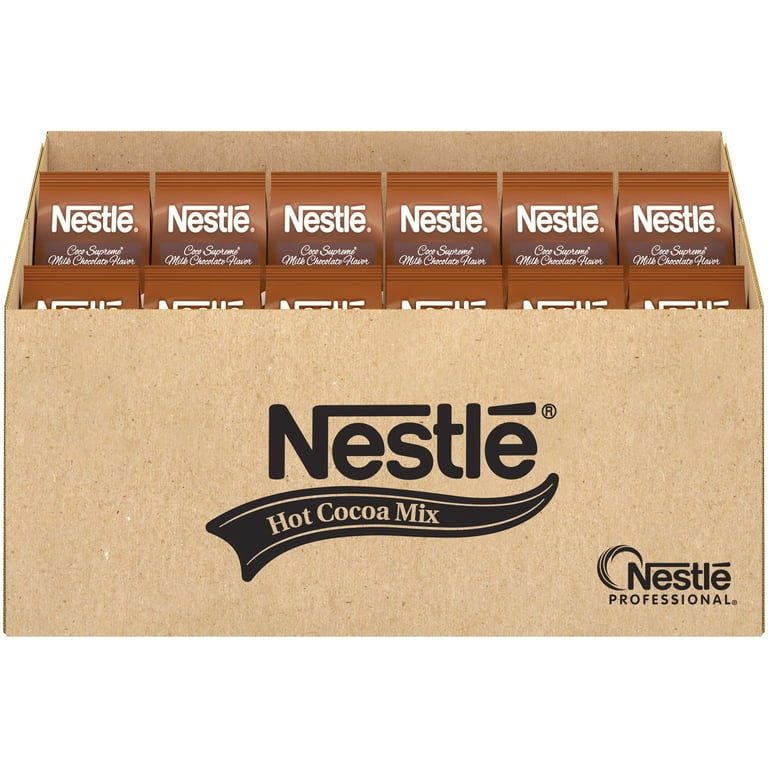 Nestle Coco Supreme Hot Cocoa Mix - 1.75 lb - Bag - 12 / Carton Nestle Coco Supreme Hot Cocoa Mix - 1.75 lb - Bag - 12 / Carton