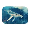 thumbnail image 3 of Whale 1197 Non-Slip Memory Foam Bath Rug: Absorbent, Quick-Dry, Machine Washable, Soft & Comfortable - S, 3 of 7