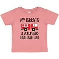 thumbnail image 3 of Inktastic Volunteer Firefighter Daddy Boys or Girls Baby T-Shirt, 3 of 5