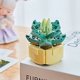 thumbnail image 3 of Adornos de plantas suculentas en macetas, bloques de construcción para niños, flores en macetas, arreglos florales de partículas pequeñas para bricolaje, flores secas, 3 of 5