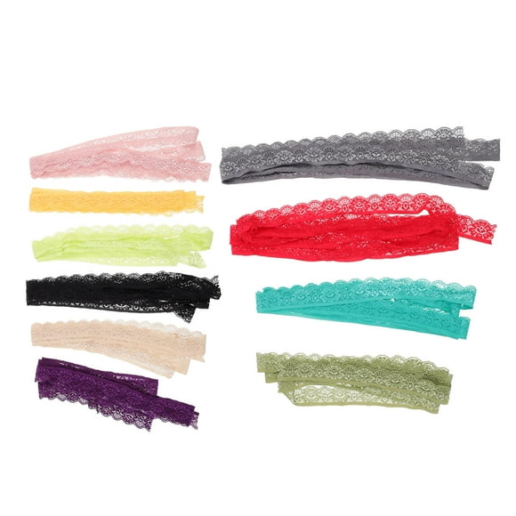 IFANLANDOR 10PCS Decorative Trim for Sewing Assorted Color Handicraft Projects
