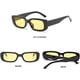 thumbnail image 4 of Gafas de sol rectangulares BUTABY para mujer, gafas de conducción Retro de los años 90, marco cuadrado estrecho de moda Vintage, protección UV400 MFZFUKR WMZL-1666-1, 4 of 6