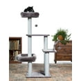 thumbnail image 2 of Prevue Pet The Ritz 6 Posts Jute Lounger Cat House, 2 of 6