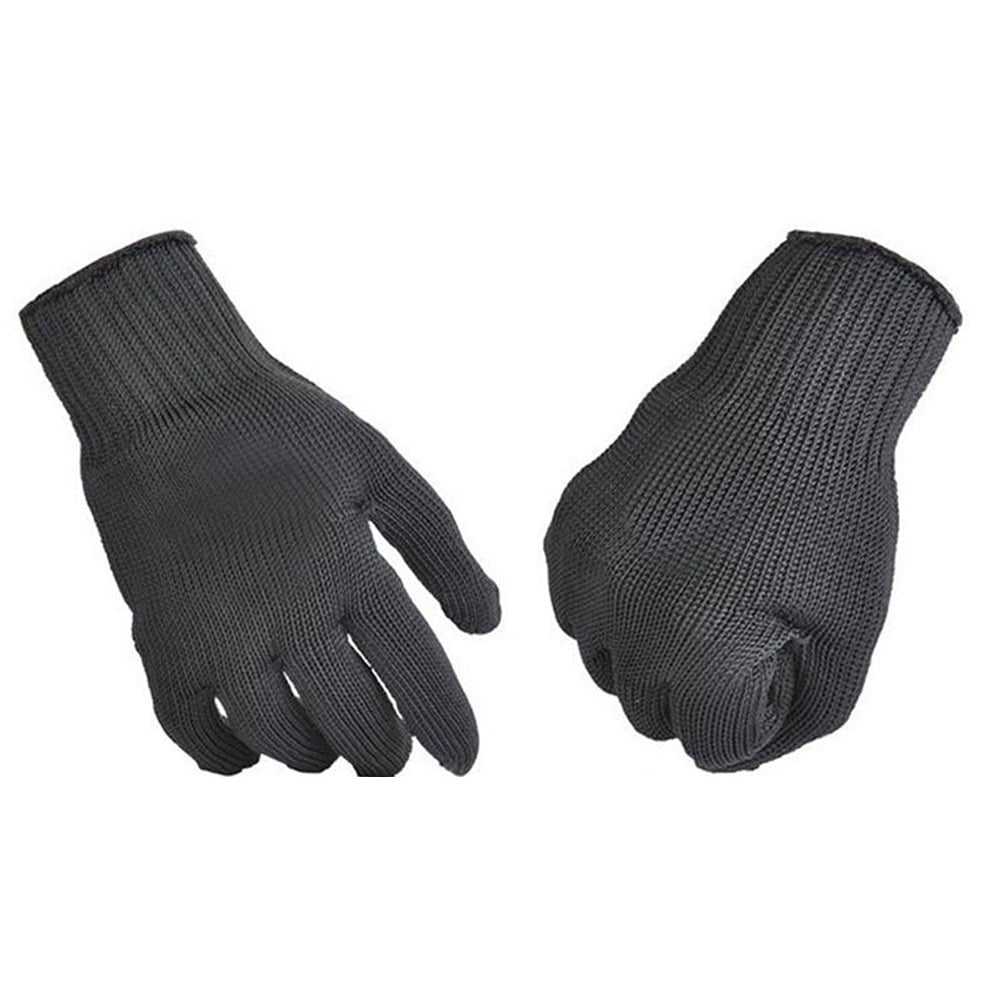 Large Stainless Steel Chain Mesh Glove provides superior cut & slash protection