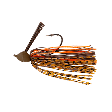 6th Sense Bodega Jig Bottom Contact Bass Fishing Jig with Heavy-Duty O Shaughnessy Hook Hand-Tied Skirt & Ribbed Bait Keeper