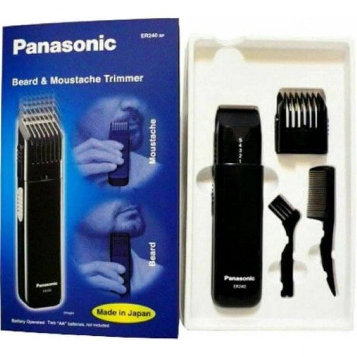 Panasonic ER240B Beard & Mustache Shaver Hair Trimmer