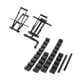 thumbnail image 5 of Juego de abrazaderas de presión de 4 vías para carpintería, soporte de resistencia a flexión, clip fijo para paneles de muebles, carpinteros., 5 of 9