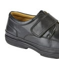 thumbnail image 3 of Roamers Mens Leather Wide Fit Touch Fastening Casual Shoes, 3 of 4