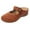Brown, variant on Women's Retro Large Size Hollow Light Soft Sole Casual Shoes Sandals Size 11 Wide Sandals for Women Clog Sandals for Women