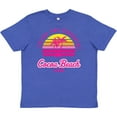 thumbnail image 3 of Inktastic Summer Enjoy the Sunshine Cocoa Beach Florida in Pink Youth T-Shirt, 3 of 5