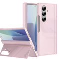 thumbnail image 1 of Funda YQODSZ para Samsung Galaxy Z Fold 7 con soporte rosa, 1 of 8