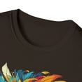 thumbnail image 3 of Woman Unisex Softstyle T-Shirt Native American Boho Hippie Chic Festival, 3 of 3