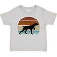 thumbnail image 3 of Inktastic Hunting Dog Retro Sunset Boys or Girls Toddler T-Shirt, 3 of 5