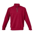 thumbnail image 5 of GuangCheng George Sweatshirts for Men,Fleece Lined,Half Zip,Pullover,Warm,Thermal Tops,Baggy Fit,Mock Layer Tops,Wine,Size L, 5 of 5