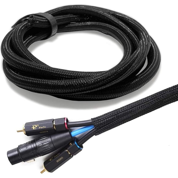 Lenfech Organizador de Cables para Escritorio, Estudio o Setup