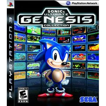 Sonics Ultimate Genesis Collection - PlayStation 3 PS3 (Used) Used video game in very good condition. Comes with case with original or greatest hits artwork and game disc. Case may have some wear as it is a used item. Game disc may have been resurfaced. Game has been tested to ensure it works. DLC download content not included