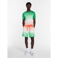 thumbnail image 2 of Athletic Works Men's and Big Men's Ombre Mesh Shorts, 7" Inseam, Sizes XS-5XL, 2 of 5