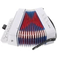 thumbnail image 1 of OULII Accordion Kids Toy White ABS for Parent Child Communication 1Pcs, 1 of 8