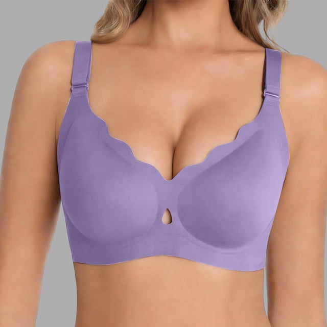 Supportive Wireless Bra For Everyday Comfort With Full Coverage And Seamless Cups For Lifts And Shape Breathable Design For Home And Casual Wear