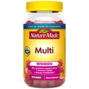 Nature Made Multivitamin For Women Gummies, Women's Multivitamin for Nutritional Support, 150 Ct