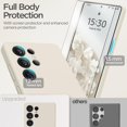 thumbnail image 3 of SHILIU-for Samsung S25 Ultra Case, Liquid Silicone Case with Camera Protection with Microfiber Lining Shockproof Phone Case Cover for Samsung S25 Ultra 6.9 inch, Cream, 3 of 4