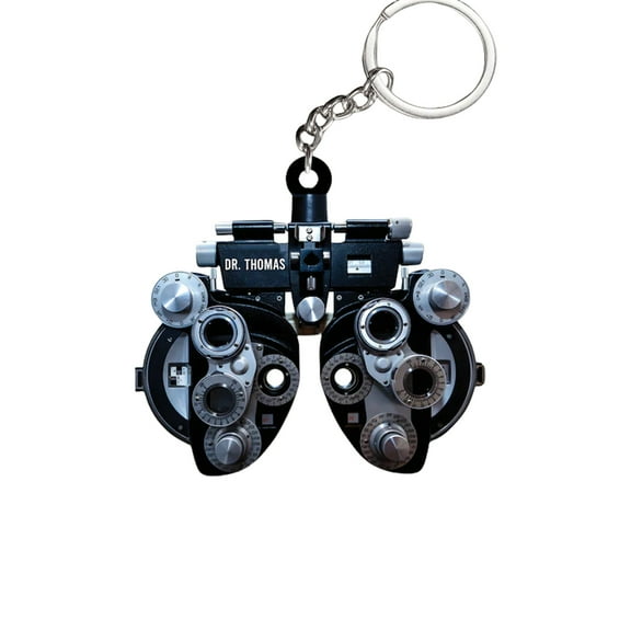 KUFptva Unique Acrylic Keyring Inspire By Ophthalmology Portable Accessory Convenient for Bag Decorations and Special Gifts