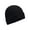 Black, variant on Adult Natural Cotton Engineered Patch Beanie