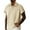 Beige, variant on Mens Summer Button Golf Shirts Casual Short Sleeve Hawaiian Vacation Beach Shirts Vintage Texture Guayabera Cuba Shirts