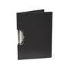 Mobile OPS Portfolio Clipboard With Low-Profile Clip, 1/2" Capacity, 11 x 8 1/2, Black