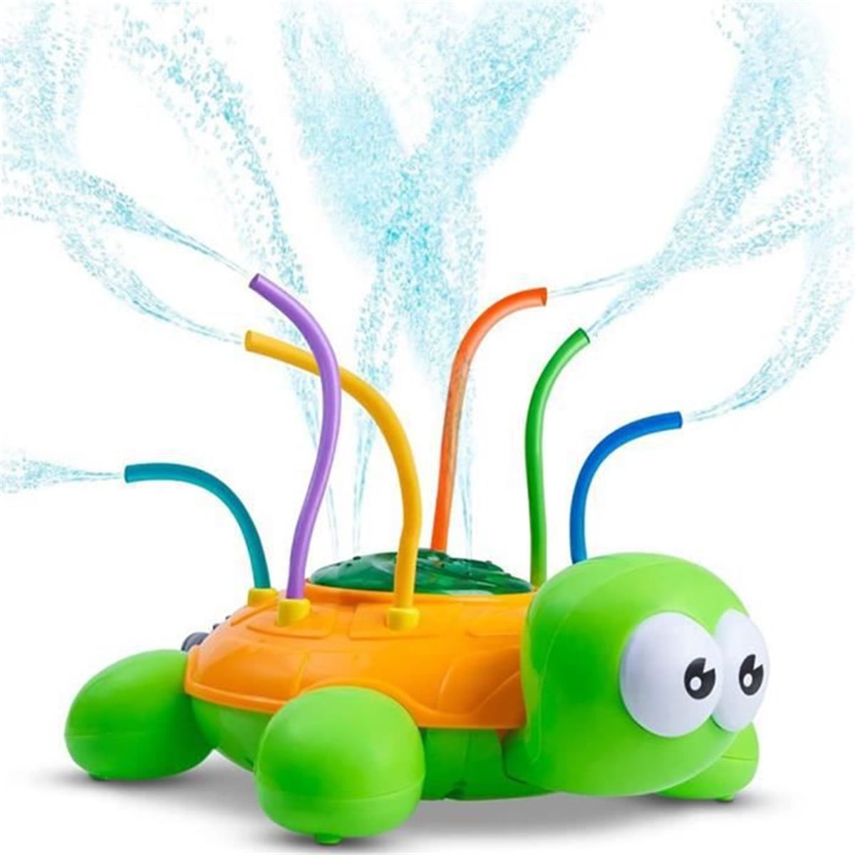 Outdoor Water Hose Turtle Sprinkler Toy with Wiggle Details about   Water Sprinkler for Kids 