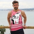 thumbnail image 6 of Logiee Thai elephant Print Men's Workout Tank Top,Quick Dry Workout Tank Top,Gym Muscle Tee,Fitness Bodybuilding Sleeveless T Shirt-Large, 6 of 7