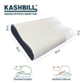 thumbnail image 2 of Almohada Kashbill Ortopédica Memory Foam, Hipoalergénica, Antibacterial y Ergonómica - Soporte Cervical y Máximo Descanso 60x40, 2 of 5