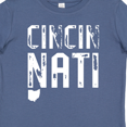 thumbnail image 4 of Inktastic Cincinnati, Ohio Distressed Font Boys or Girls Baby T-Shirt, 4 of 5