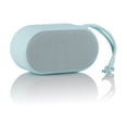 thumbnail image 2 of onn. Small Rugged Portable Bluetooth Speaker, Aqua, 2 of 4
