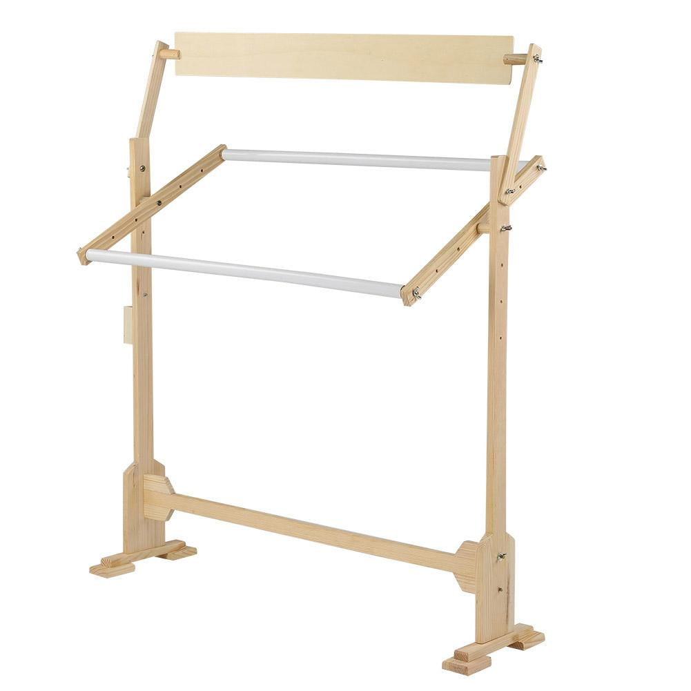 LYUMO Large Size Embroidery Stand Adjustable Wood Frame For Cross