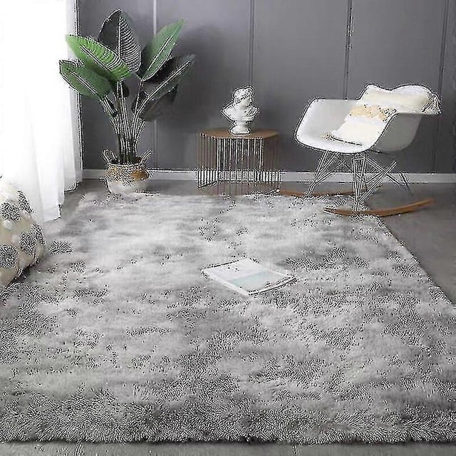 Large Plush Carpet Living Room Decoration Fluffy Rug Thick Bedroom Carpets Anti-slip Floor Soft Lounge Rugs Solid Mat