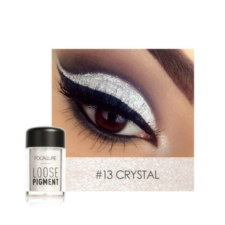Funcee High Pearly Diamond Glitter Shimmer Eyeshadow Waterproof Loose Powder (Best Loose Glitter Eyeshadow)
