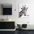 thumbnail image 3 of Stupell Industries Funny Animal Bathroom Toothbrush Animals & Insects Painting Gallery Wrapped Canvas Print Wall Art, 3 of 5
