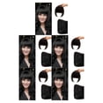 thumbnail image 2 of Transemion Fiber Air Bangs DIY Hairstyle With Easy To Wear Fake Fringe Suitable For Many Occasions Clip-On 5Set, 2 of 6