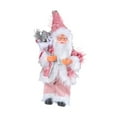 thumbnail image 2 of Figuritas navideñas de Papá Noel, 26cm, para interiores y exteriores, fiesta de año nuevo, decoración navideña de mesa para el hogar, decoraciones de Rosa, 2 of 8